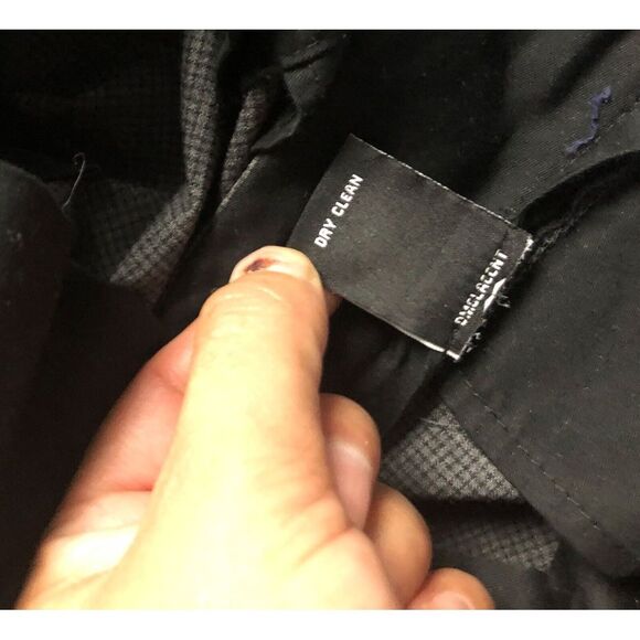 Murano Performance Flat Front Size 34x30 Gray‎ Wool Dress Pants - Picture 9 of 12